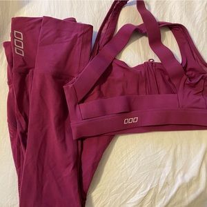 Lorna Jane Pink Activewear Set